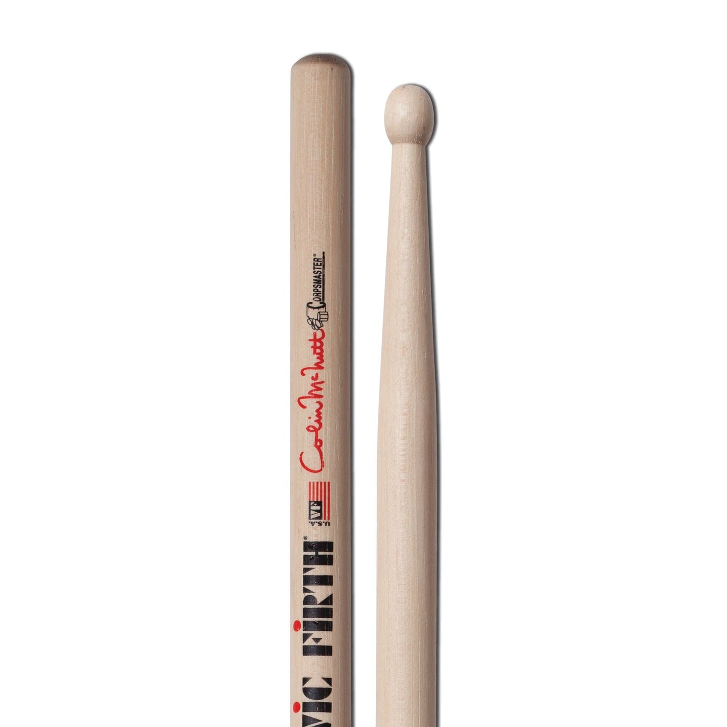 Vic Firth Corpsmaster Signature Snare Sticks - Colin McNutt