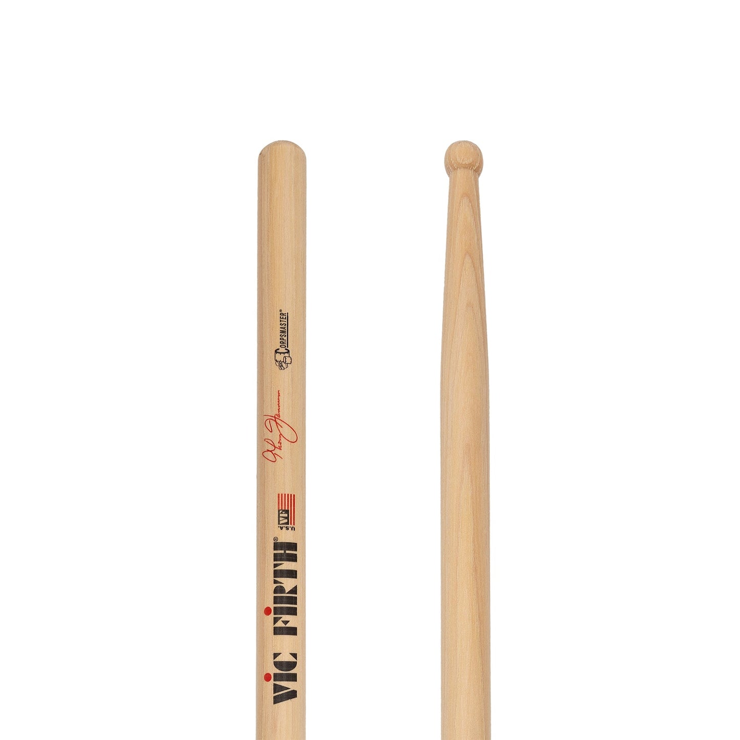 Vic Firth Corpsmaster Signature Snare Sticks - Thom Hannum