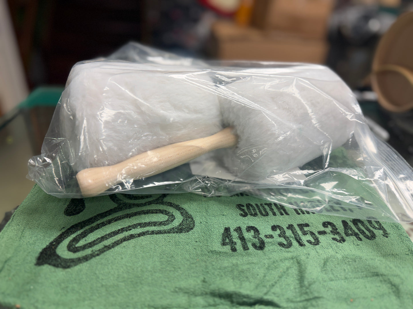 Twisted Thistle Max Attacks Bass Drum Mallet - White