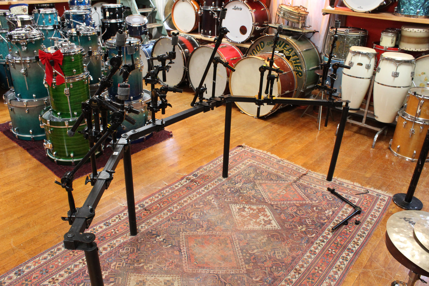 1990s Pearl Masters Mother of Pearl Drum Kit 18x24 16x20 16x18 16x16 12x14 11x13 10x12 8x10 8x8 8x6 6.5x14