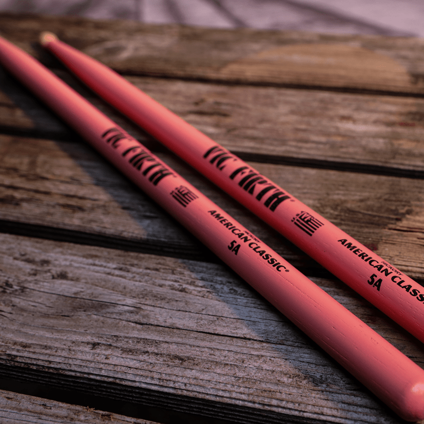 Vic Firth American Classic 5A Pink Drumsticks