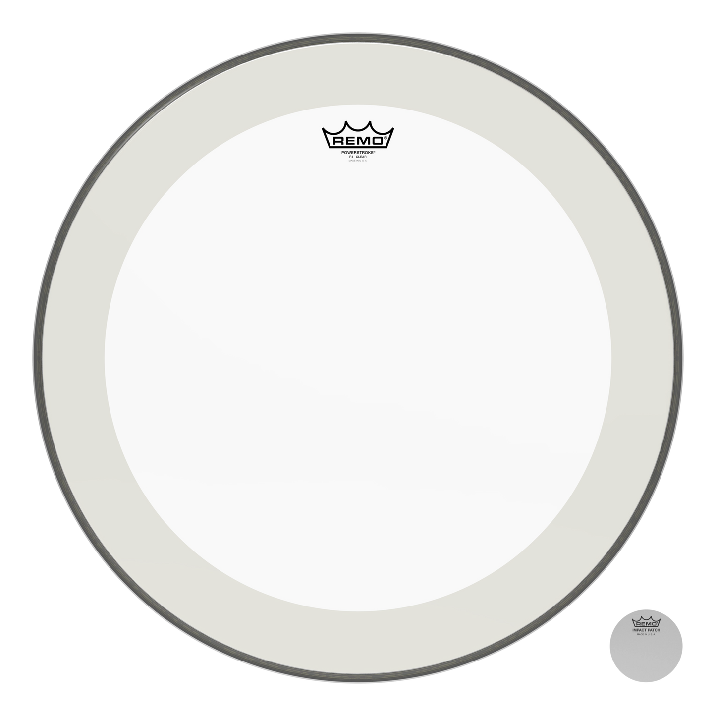 Remo Powerstroke P4 Clear Bass Drumhead - 18" – OPEN BOX