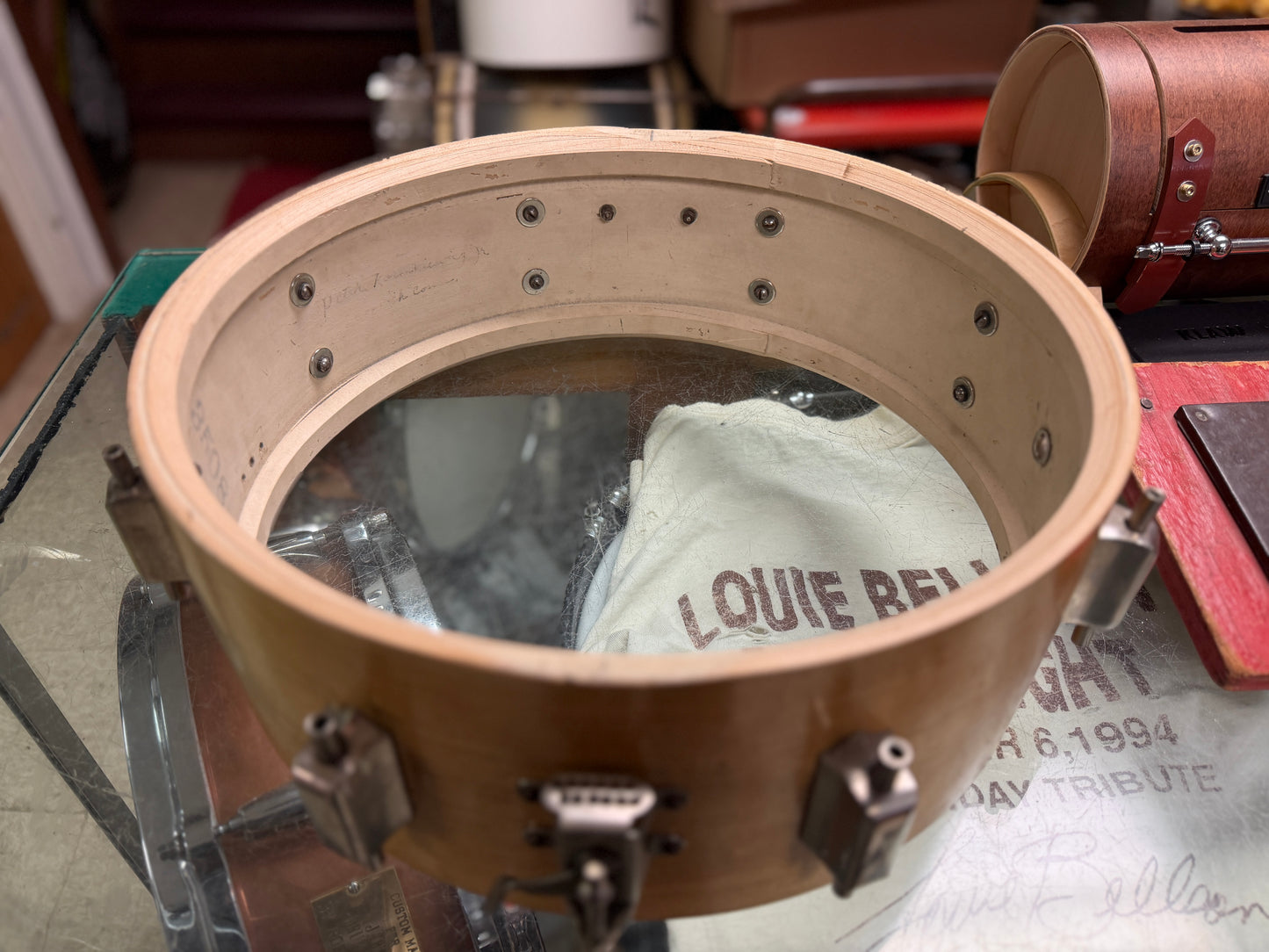 1935 Leedy Broadway Snare Drum Project 5"x14