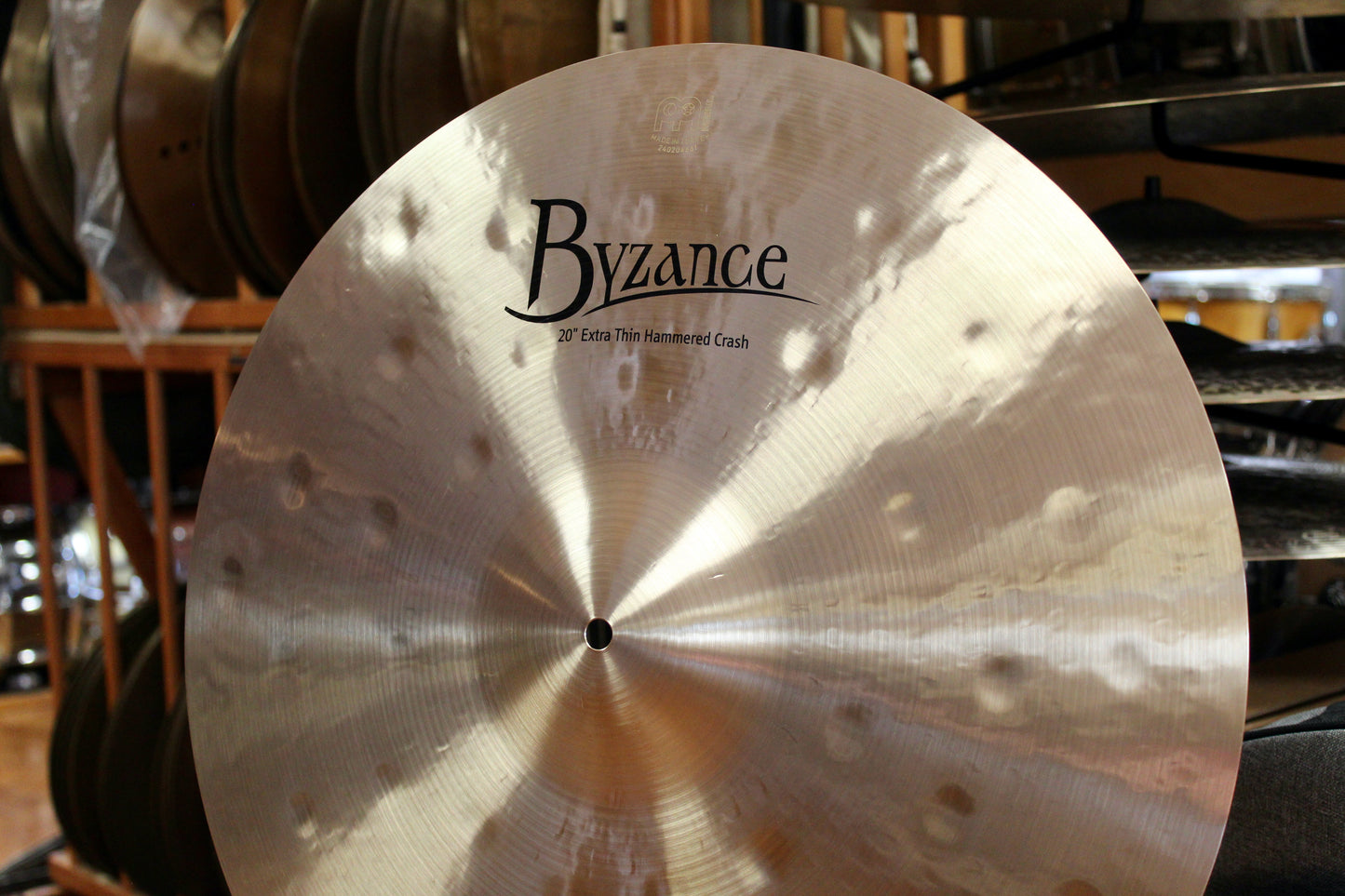 Meinl 20" Byzance Traditional Extra Thin Hammered Crash 1603g