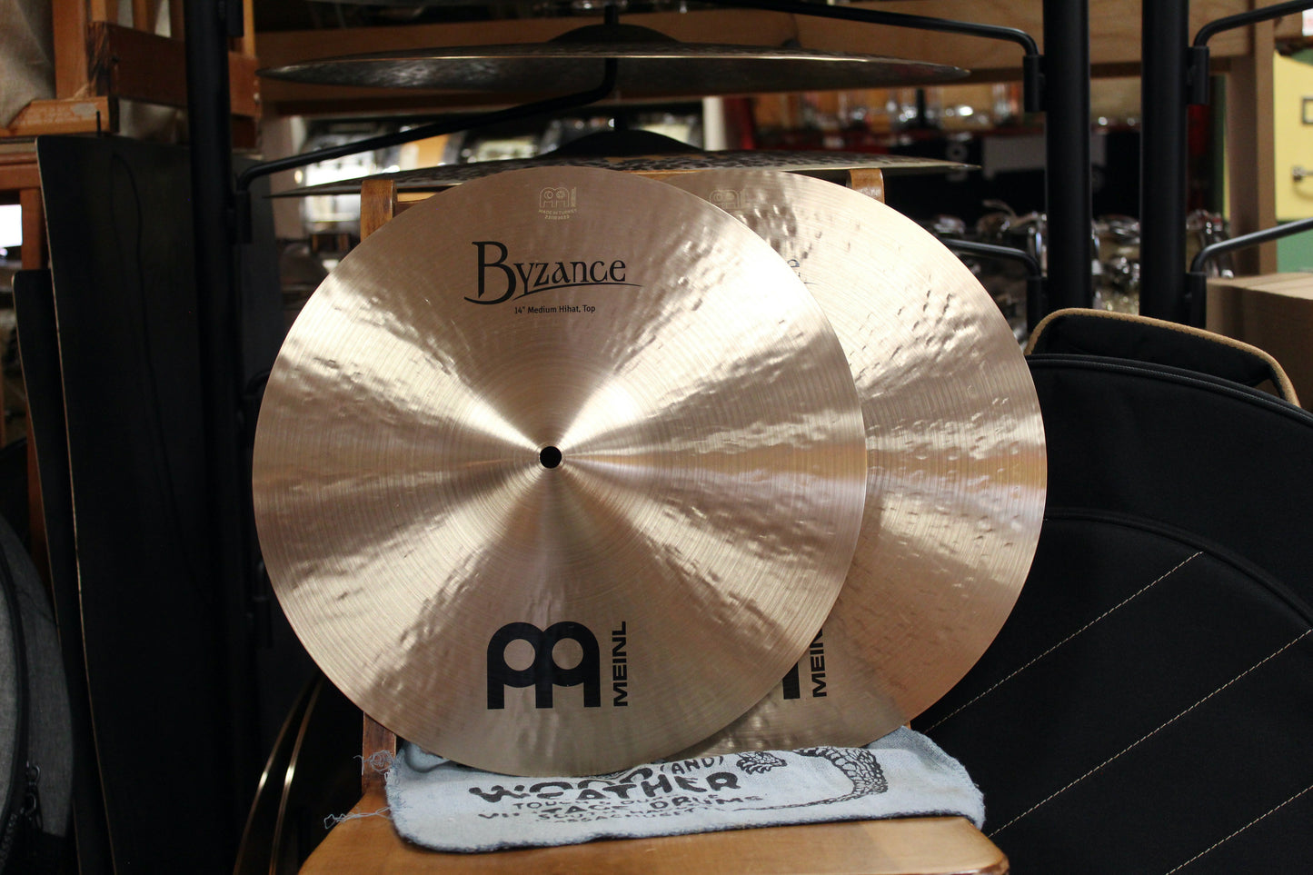 Meinl 14" Byzance Traditional Medium Hi-Hats 1212/1378g