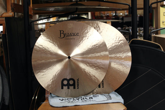 Meinl 14" Byzance Traditional Medium Hi-Hats 1212/1378g