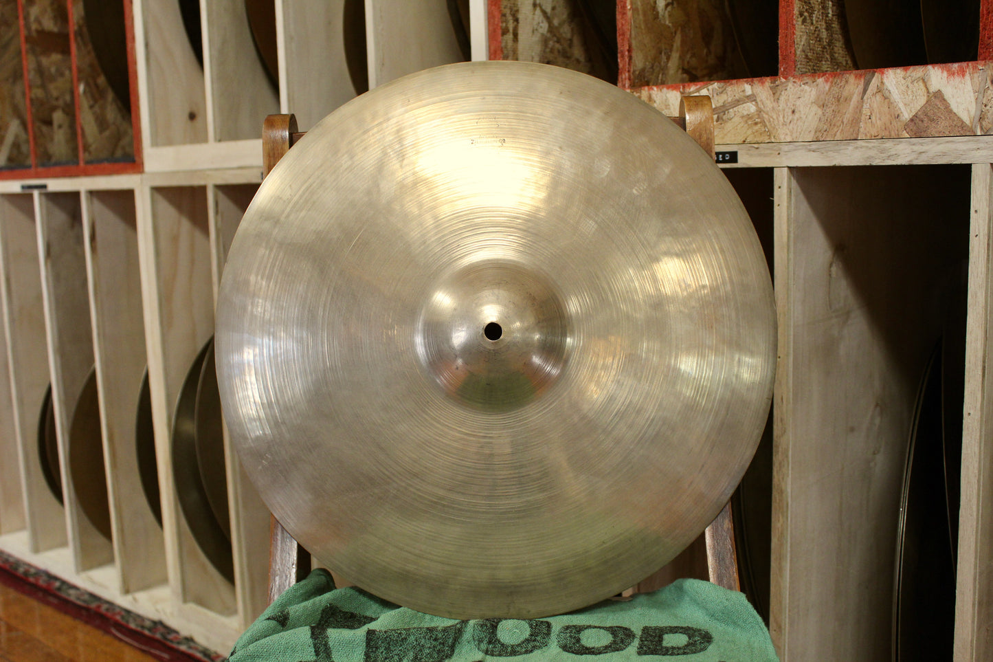 1940-50s A. Zildjian 15" Trans Stamp Crash 778g