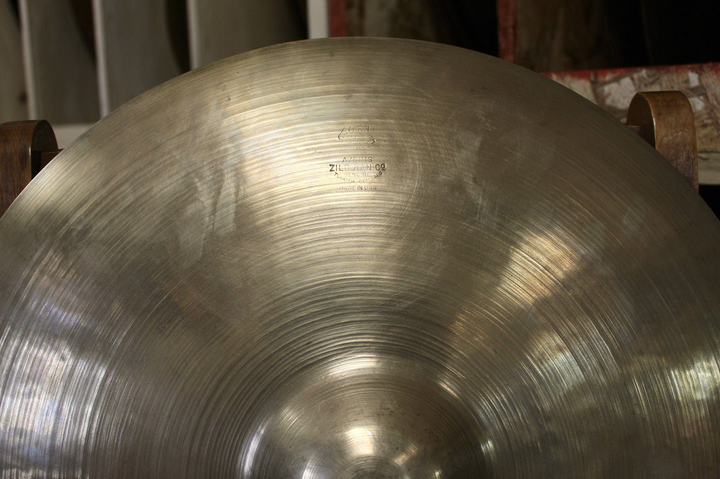 1940-50s A. Zildjian 15" Trans Stamp Crash 778g