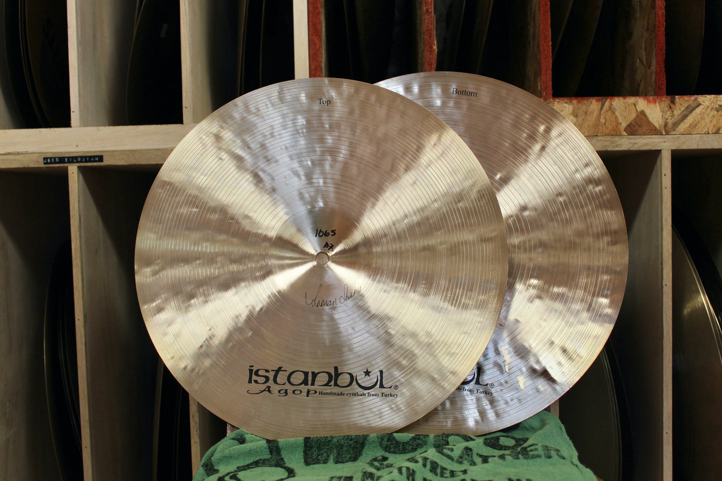 Istanbul Agop 15" Traditional Dark Hi-Hats 1065/1191g