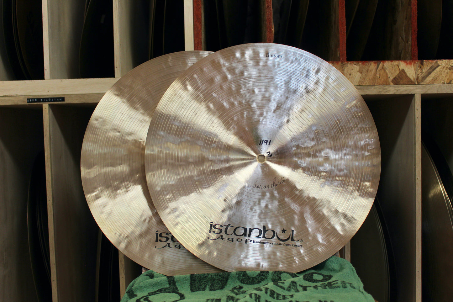 Istanbul Agop 15" Traditional Dark Hi-Hats 1065/1191g