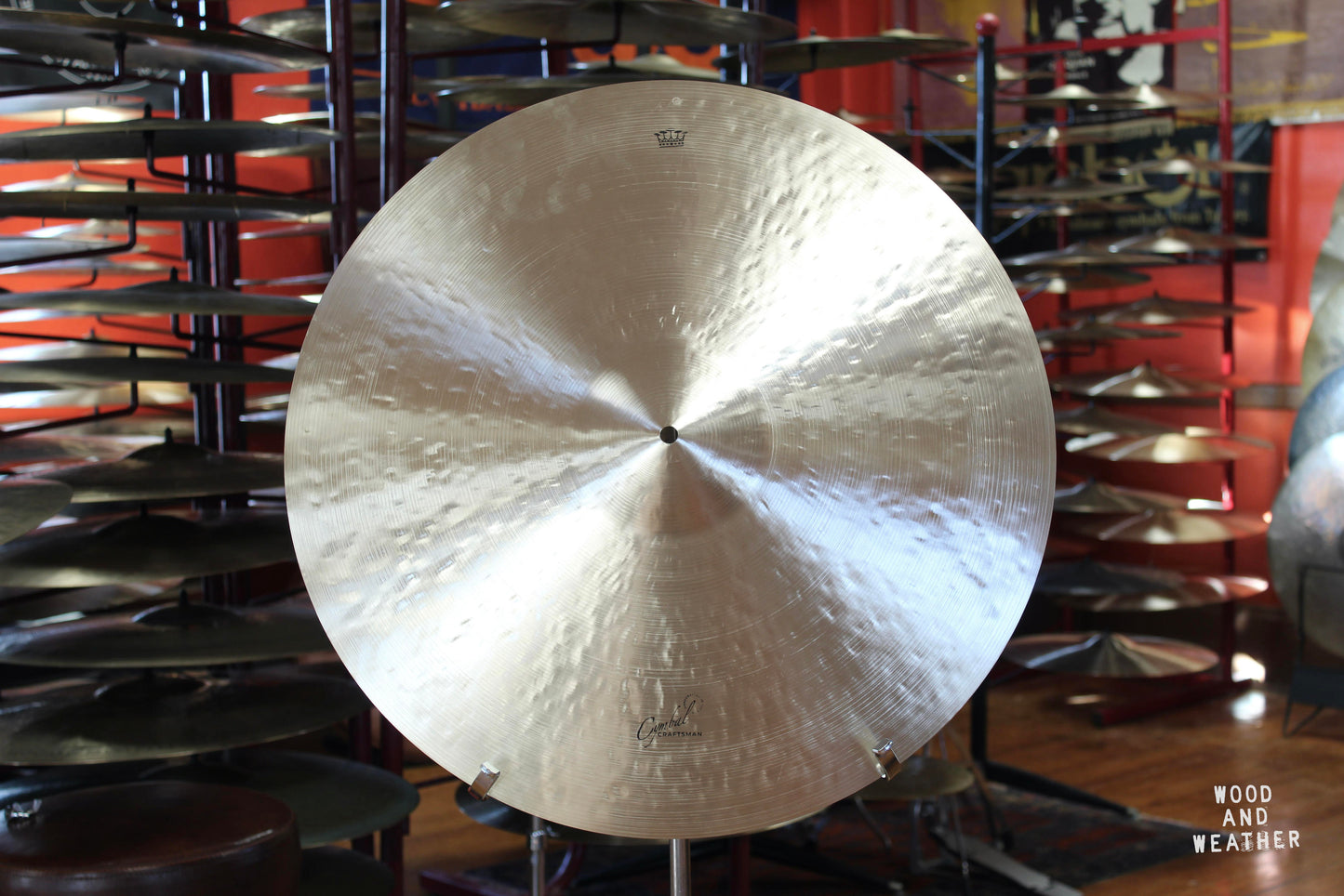 Cymbal Craftsman 22" Crash Ride 2599g