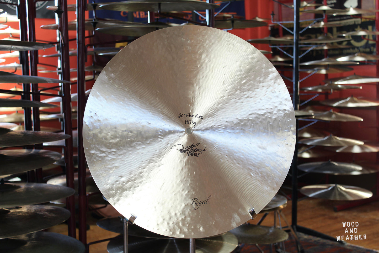 Cymbal Craftsman 20" Flat Ride 1878g