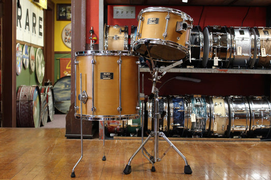 Mapex Saturn Tom Toms in Natural Maple 8x12 14x14