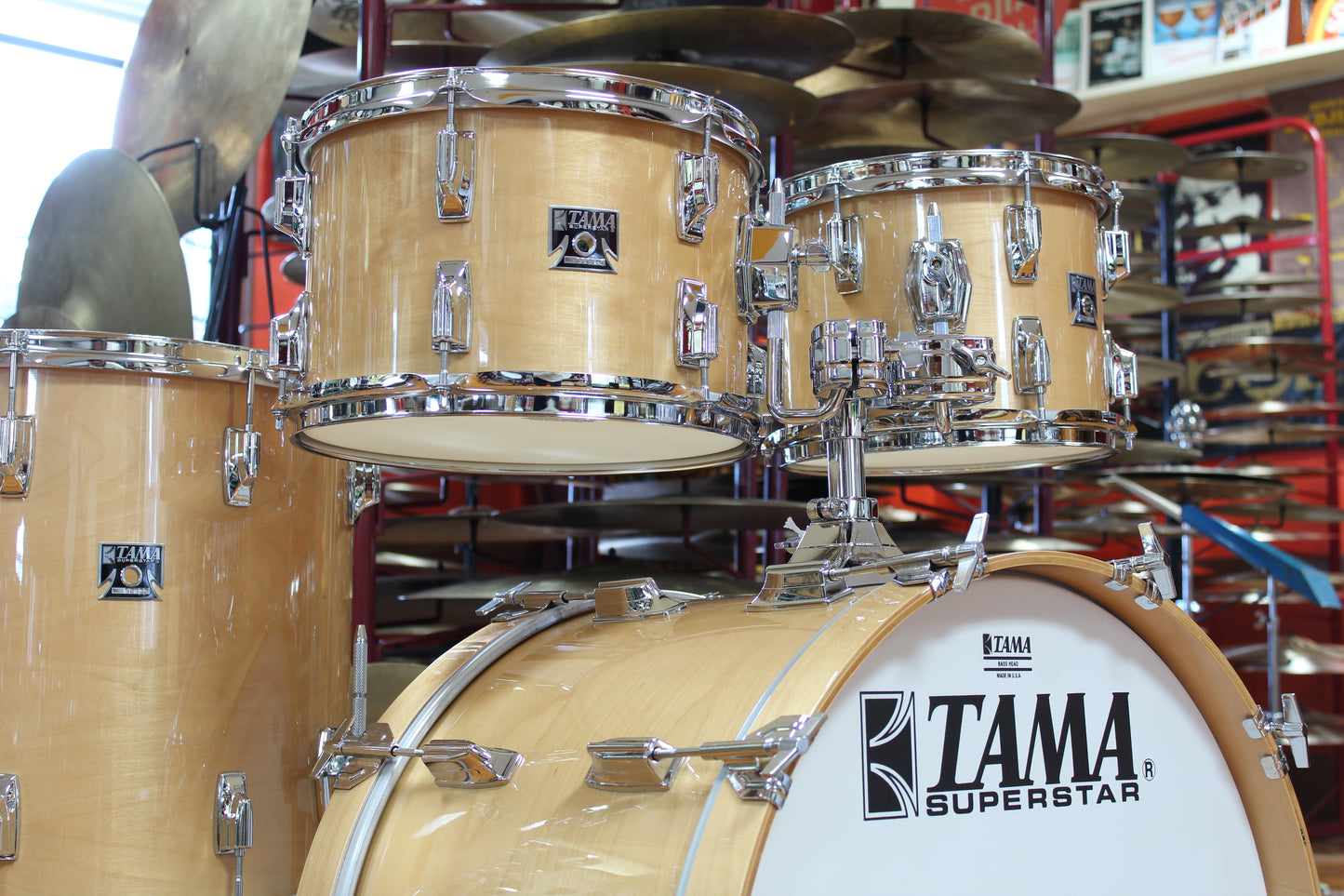 Tama 50th Anniversary Limited Edition Superstar Reissue Drum Kit - Super Maple