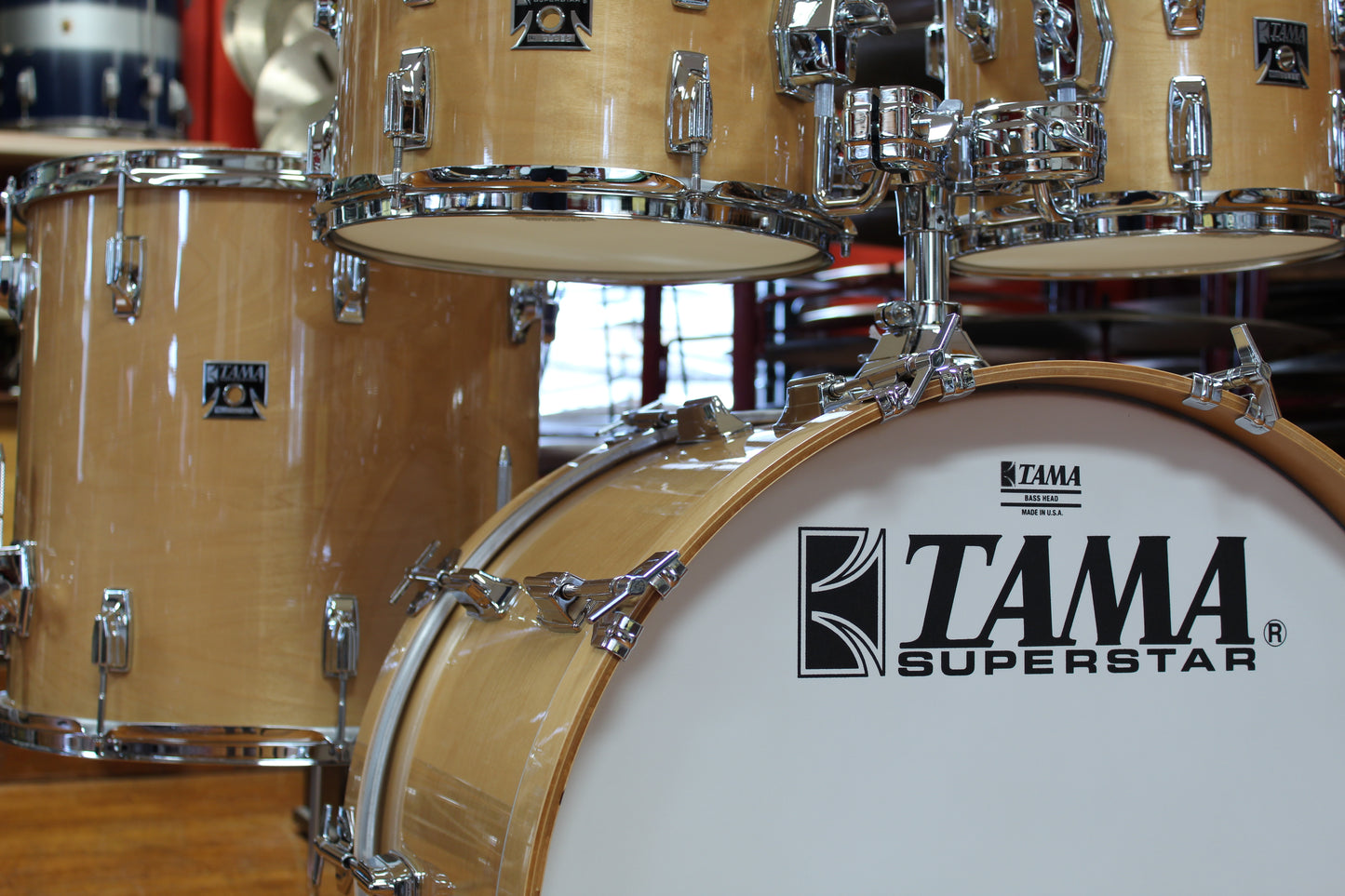 Tama 50th Anniversary Limited Edition Superstar Reissue Drum Kit - Super Maple