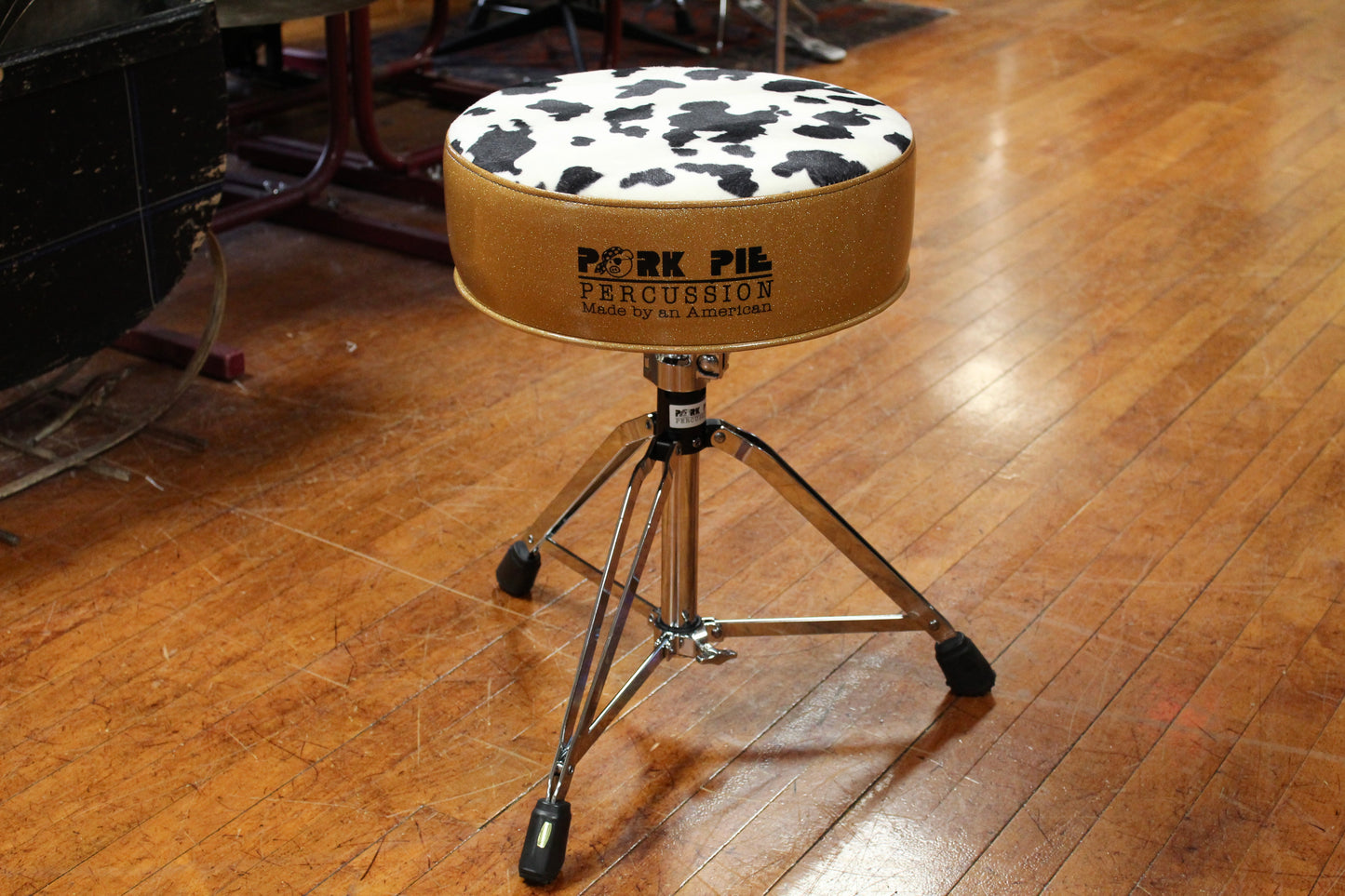 Pork Pie Percussion Round Drum Throne