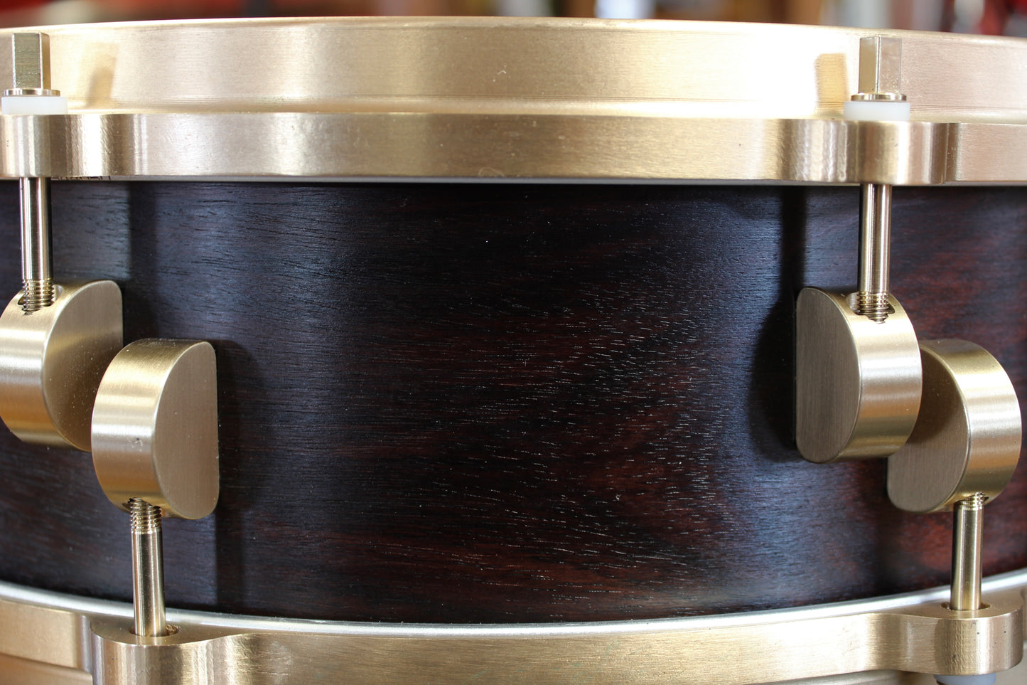 Sonique Drums 4.5x14 Studio Series Snare Drum in E. Indian Rosewood