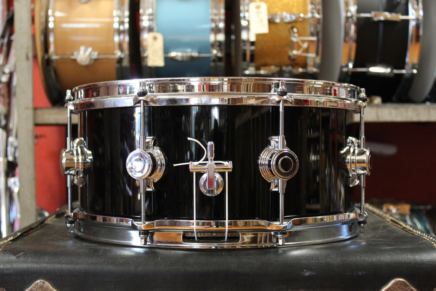 George Way 6x14 Aristocrat Snare Drum in Black Lacquer