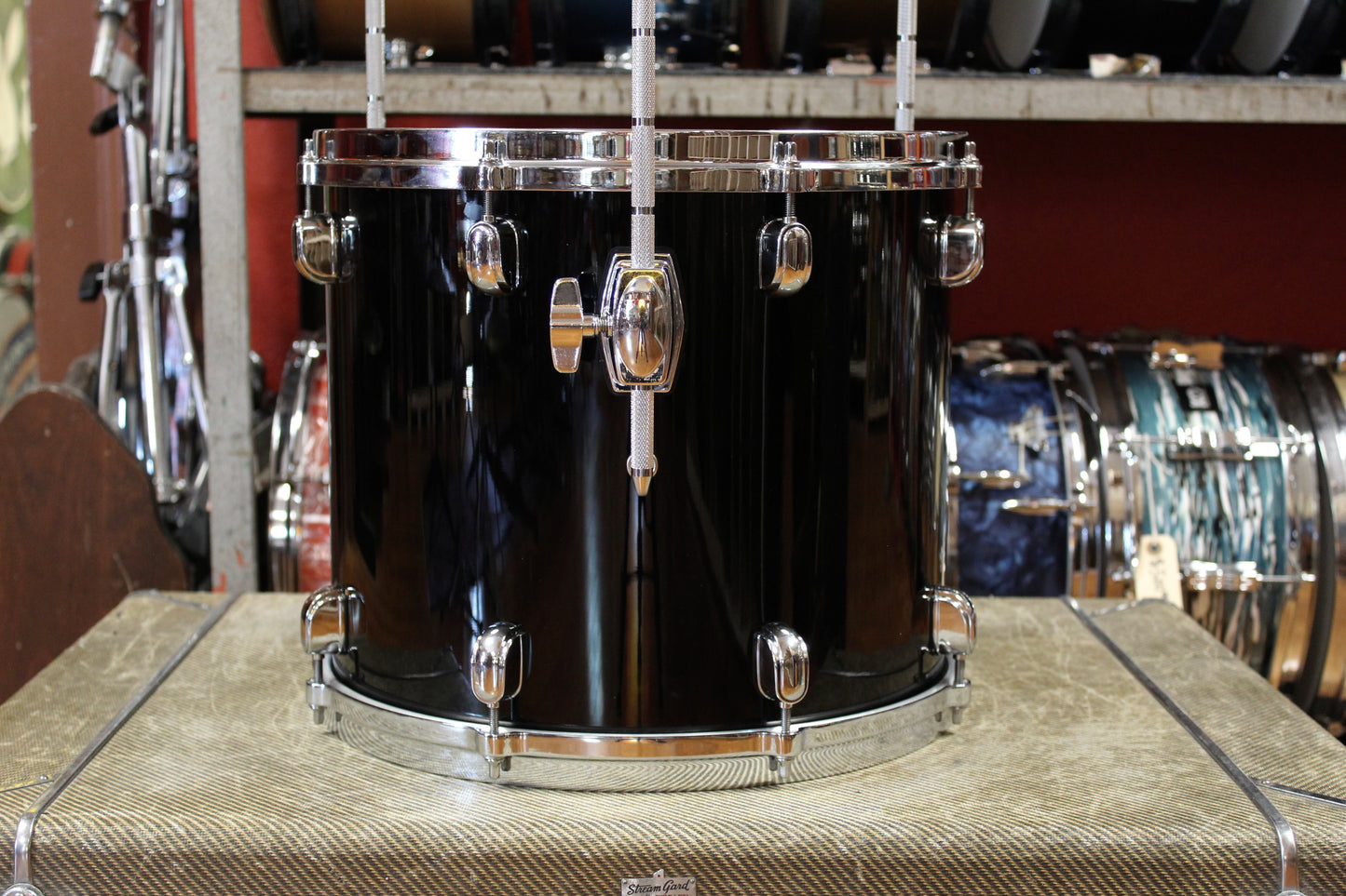 Tama 12x14 Starclassic Performer Floor Tom in Piano Black