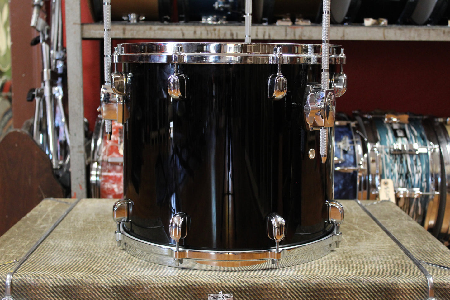Tama 12x14 Starclassic Performer Floor Tom in Piano Black