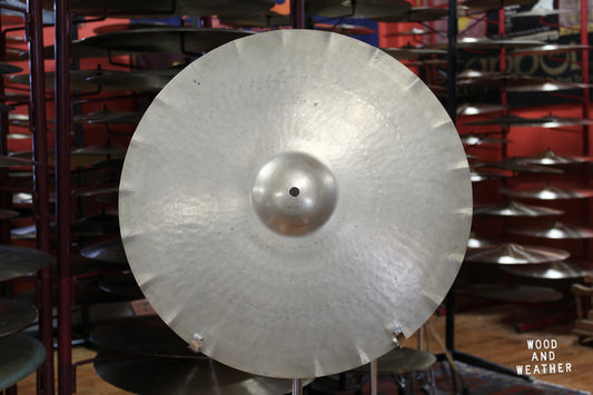 1960s Paiste 20" Formula 602 Sound Edge Ride 2347g - Cymbal Craftsman Modified