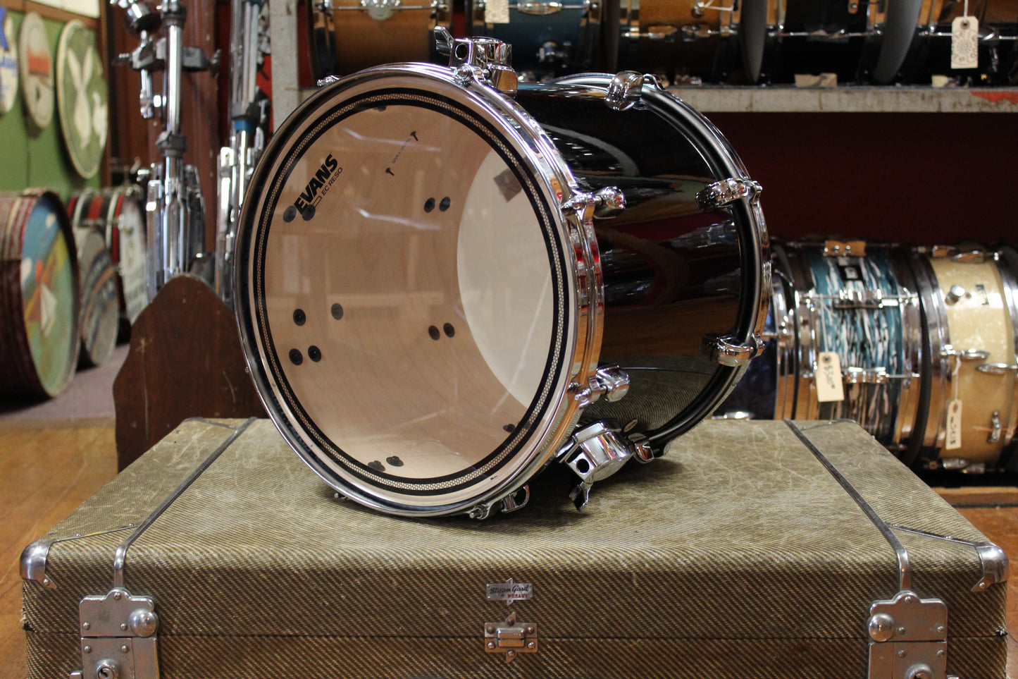Tama 12x14 Starclassic Performer Floor Tom in Piano Black