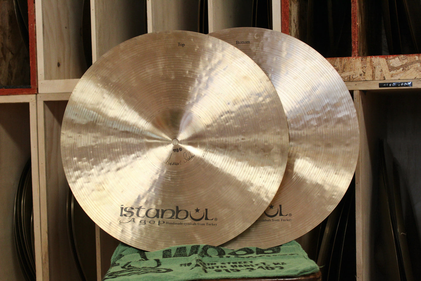 Istanbul Agop 17" Traditional Dark Hi-Hats 1188/1394g