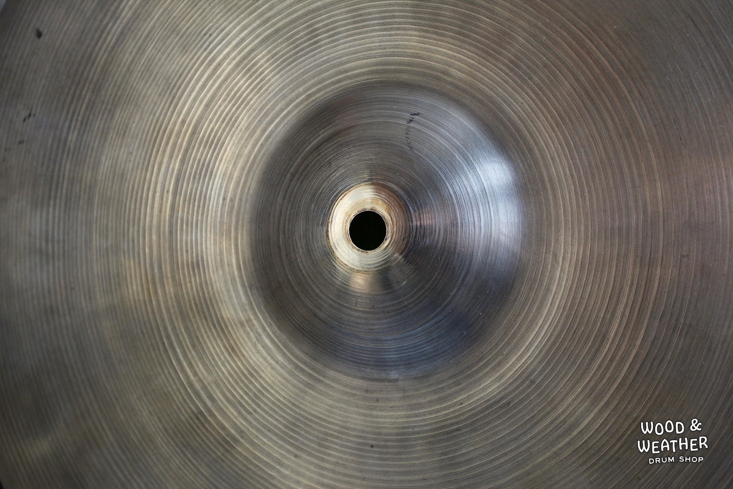 1950s A. Zildjian 15" Small Stamp Single Hi-Hat Cymbal 1050g