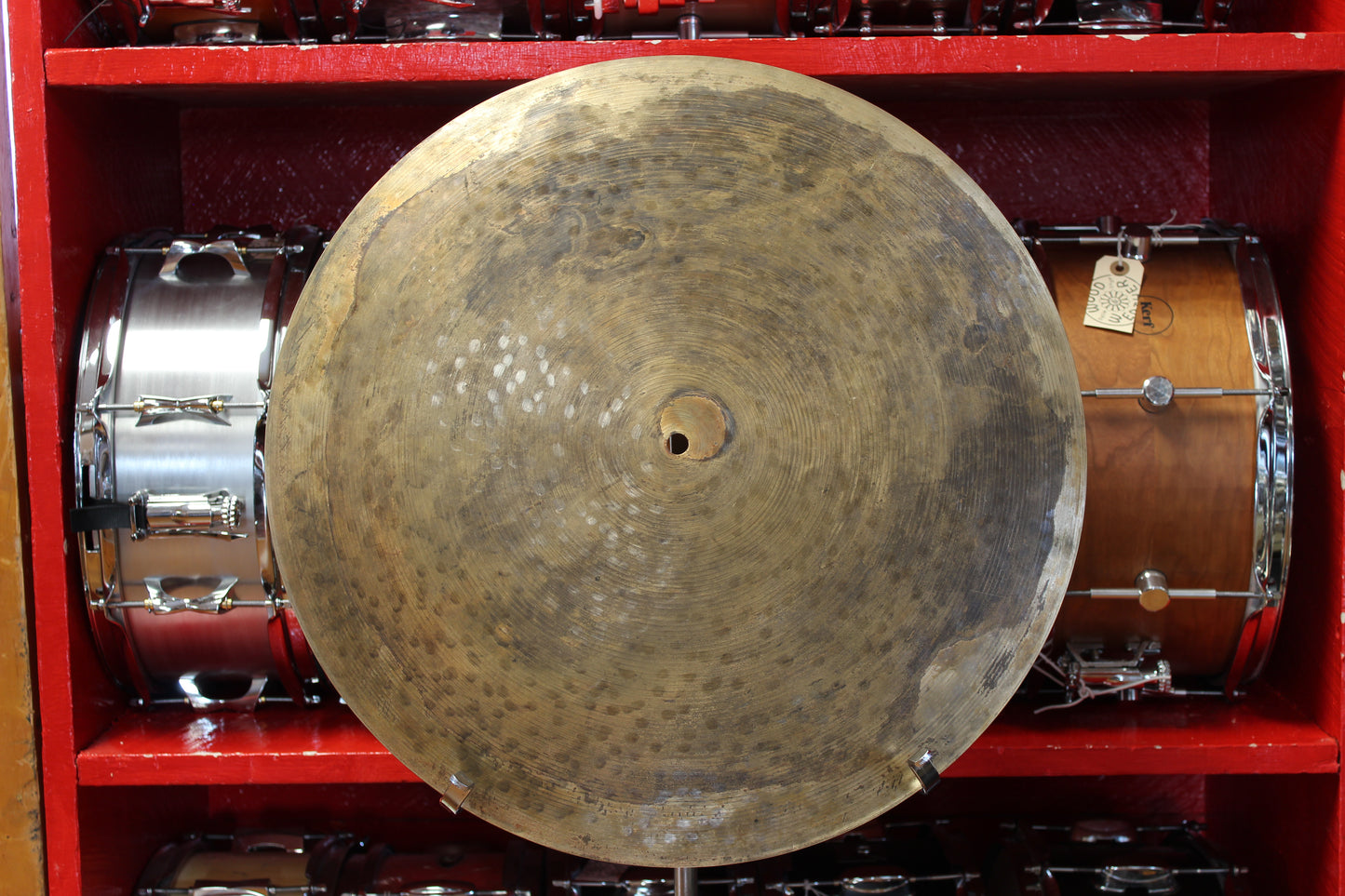 Wood & Weather "First Class" Shop Cymbals - Hi Hat, Crash, Ride 14" 15" 18" 19" 20" 22" 24"