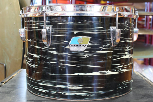 1970's Ludwig 9"x13" Concert Tom in Black Oyster Pearl
