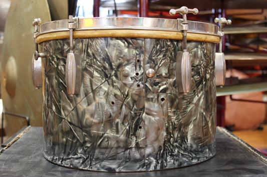 1930's Slingerland 9"x13" Tom in Black Diamond Pearl