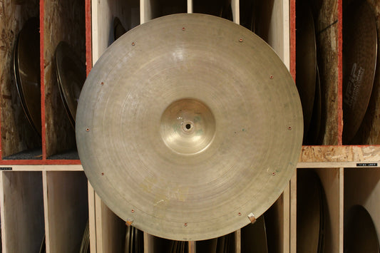 1950s A. Zildjian 21" Large Stamp Sizzle Ride 2568g