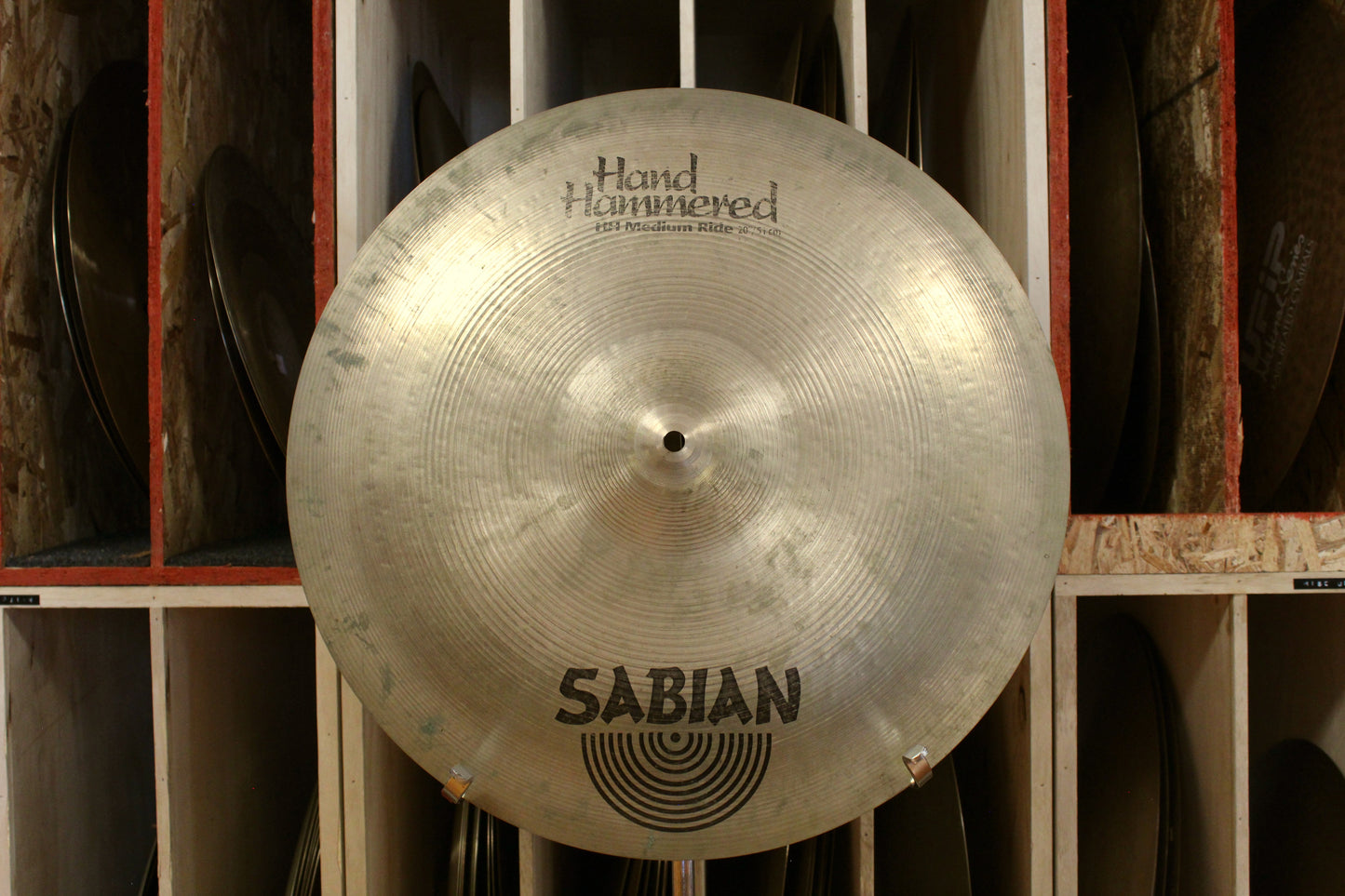 Sabian 20" HH Hand Hammered Medium Ride 2530g - Used