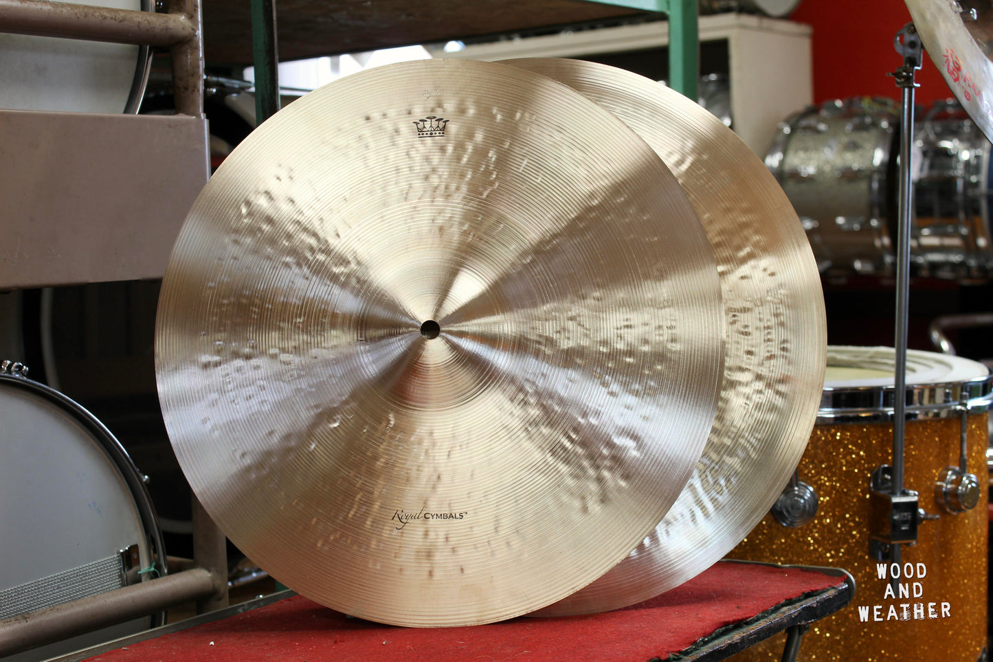 Royal 15" Royal Hi-Hats 1129/1566g