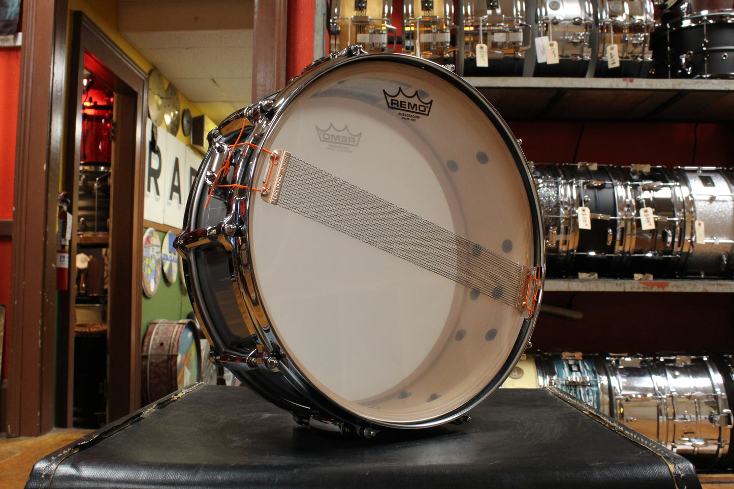 Pearl Masters Pure Maple Snare Drum 5x14 Putty Grey