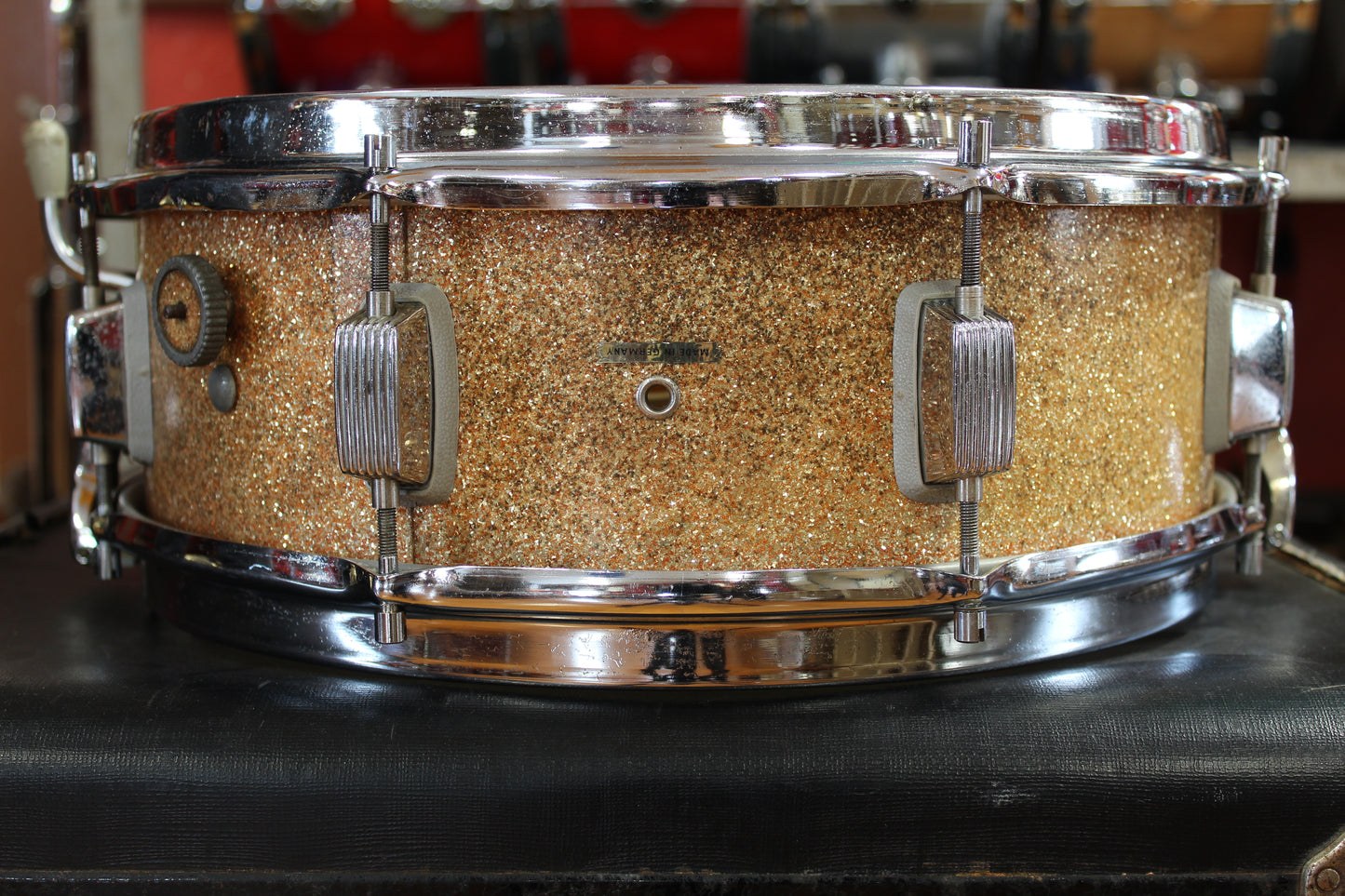 1960s Trixon 5x14 Snare Drum in Champagne Sparkle