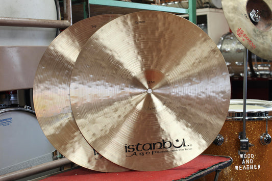 Istanbul Agop 17" Traditional Dark Hi-Hats 1175/1395g