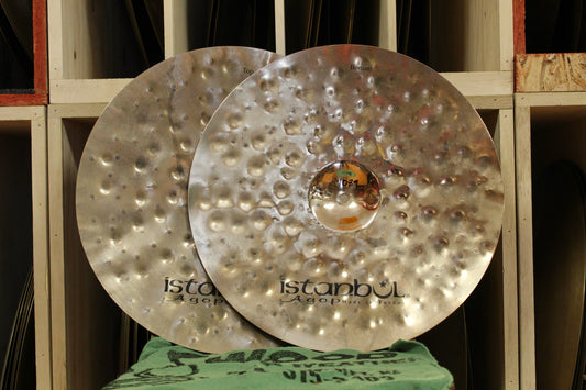 Istanbul Agop 15" Xist Dry Dark Brilliant Hi-Hats 716/1098g