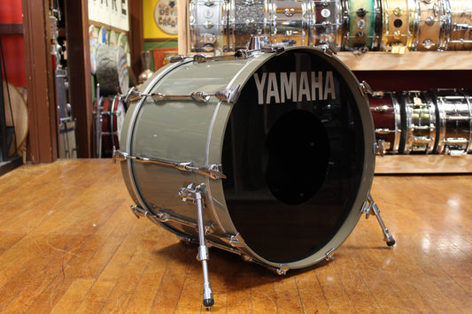 1980s Yamaha Recording Custom Outfit in Quartz Grey 16x22 10x10 10x12 12x14 12x15 14x16