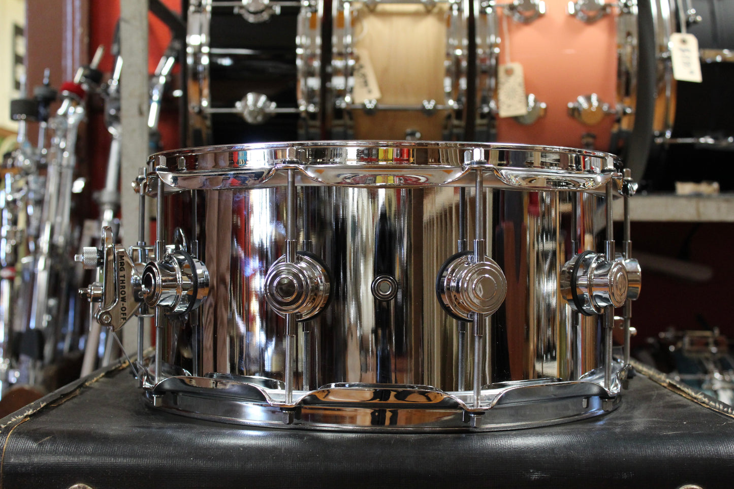 DW 6.5x14 Collectors Series Steel Snare Drum