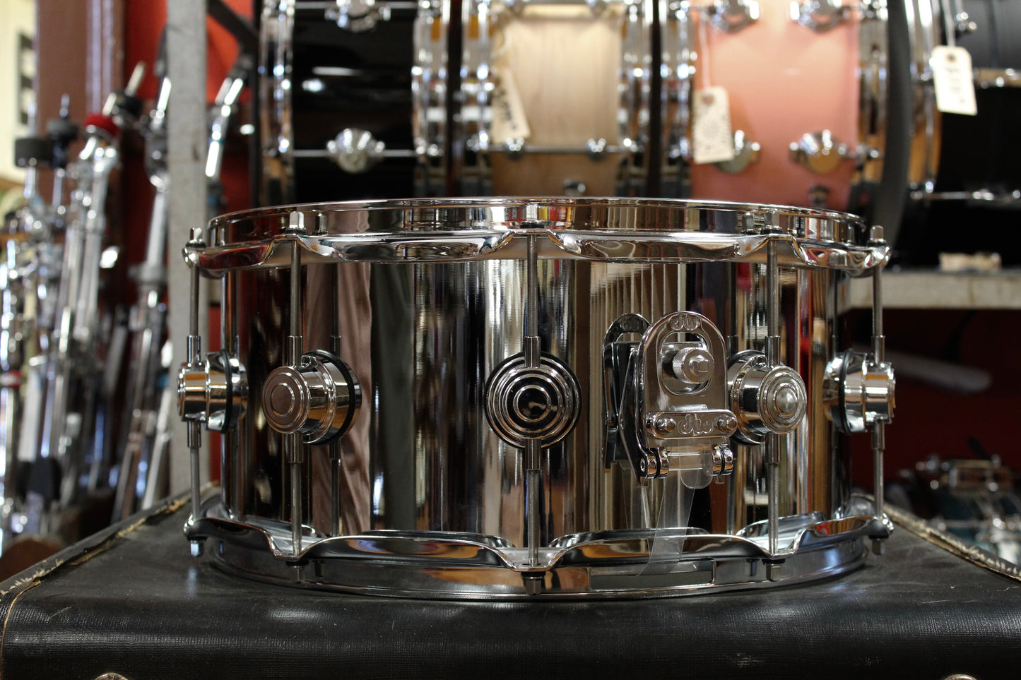 DW 6.5x14 Collectors Series Steel Snare Drum