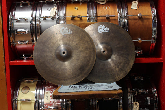 Used Bosphorus 14" 20th Anniversary Hi-Hats 919/1108g