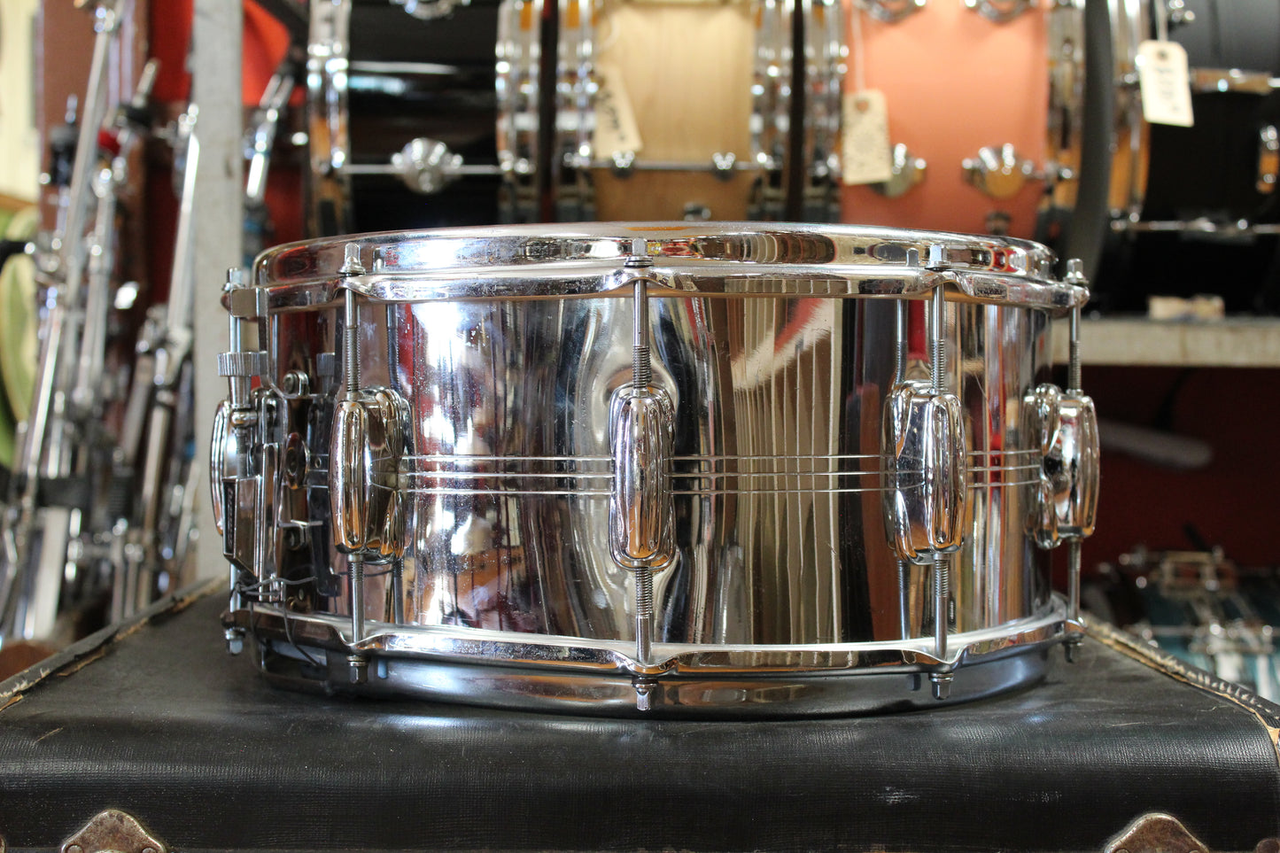 1960s Slingerland 6.5x14 Sound King COB Snare Drum