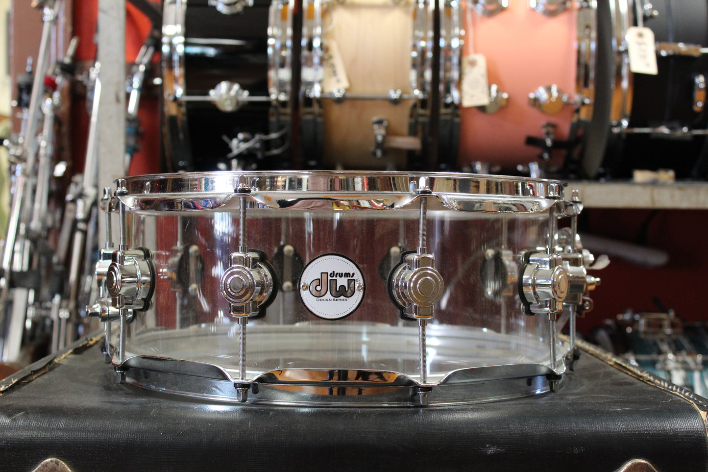DW 5.5x14 Design Series Acrylic Snare Drum