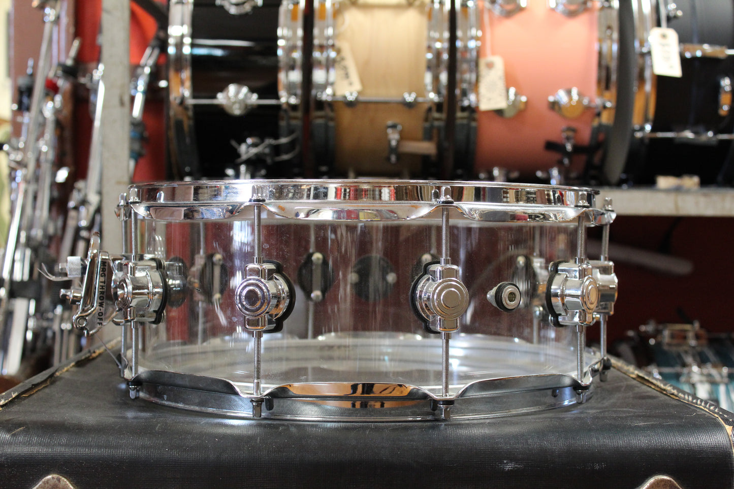 DW 5.5x14 Design Series Acrylic Snare Drum