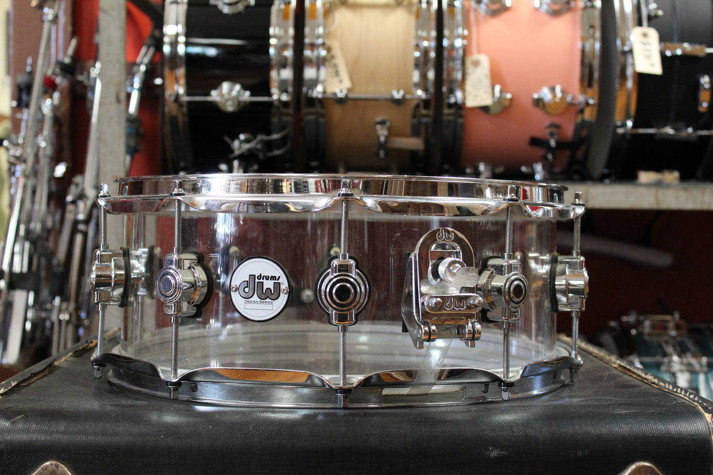 DW 5.5x14 Design Series Acrylic Snare Drum