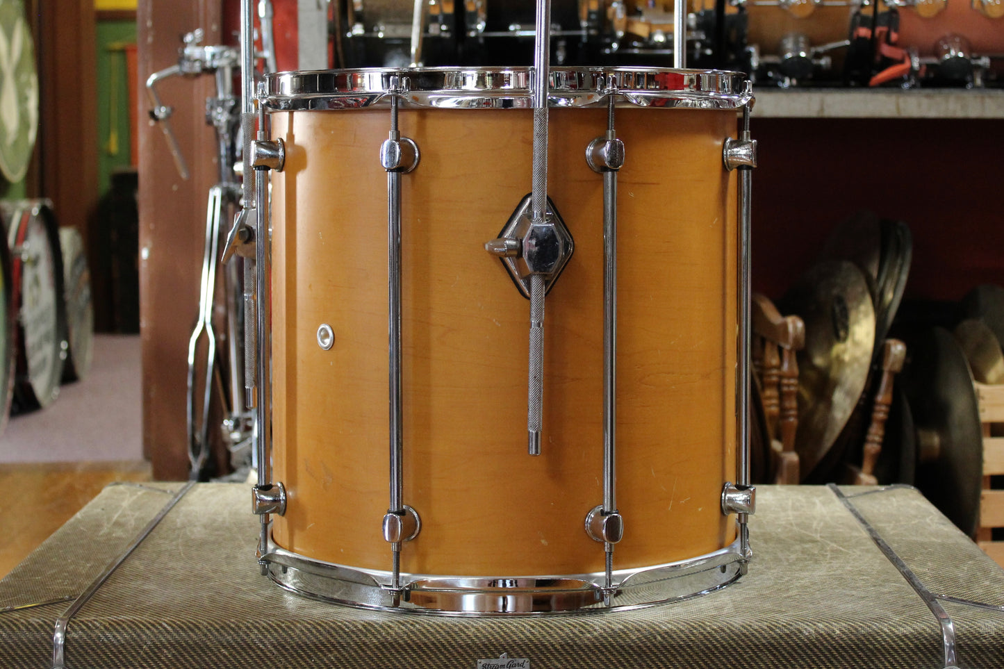 Mapex Saturn Tom Toms in Natural Maple 8x12 14x14