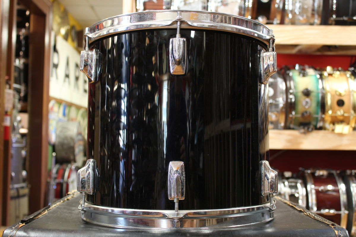 1980s Tama Imperialstar Outfit in Jet Black 16x24 12x13 16x16