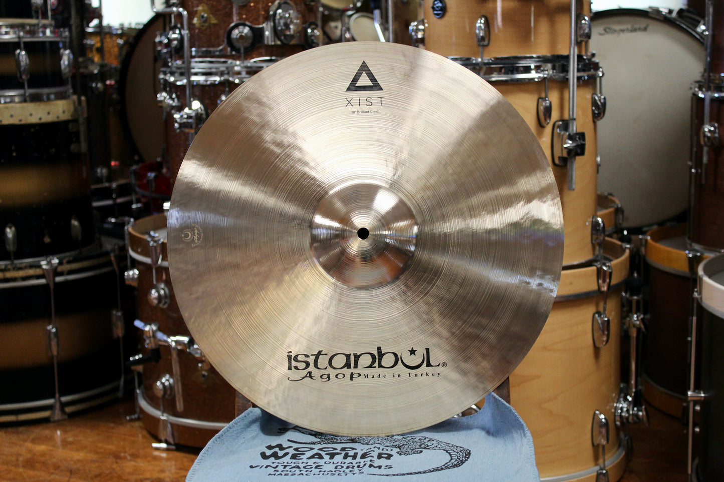 Istanbul Agop 18" Xist Brilliant Crash 1376g