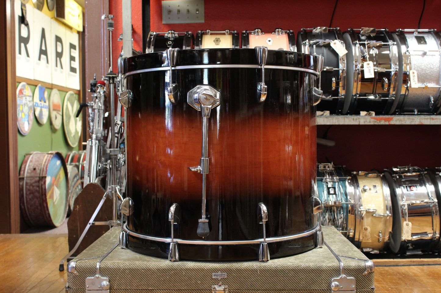 Muzzio MX Series Hybrid Electro Acoustic Outfit in Tobacco Burst 18x22 8x10 9x12 14x14 5x14